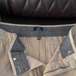 George Men's Tan Chinos with Contrast Waistband